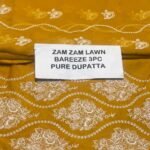 Bareeze Pure Swiss Lawn 3Pc MK - 192