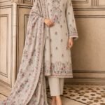 Bareeze Winter Shawl 3PC Suit Mk - 28