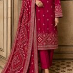 Bareeze Winter Shawl 3PC Suit Mk - 27