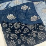Bareeze 3Pc Velvet Micro 9000 Phonex With Handwork Mk - 15