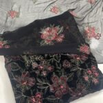 Bareeze 3Pc Velvet Micro 9000 Phonex With Handwork Mk - 18