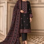 Bareeze Winter Shawl 3PC Suit Mk - 32
