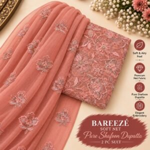 Bareeze Winter Karandi 3pc Collection 2026 Mk – 122