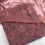 Bareeze 3Pc Velvet Micro 9000 Phonex With Handwork Mk - 21