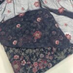 Bareeze 3Pc Velvet Micro 9000 Phonex With Handwork Mk - 32