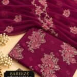 Bareeze Winter Karandi 3pc With Sonydarti Chiffon Duppata Mk - 253