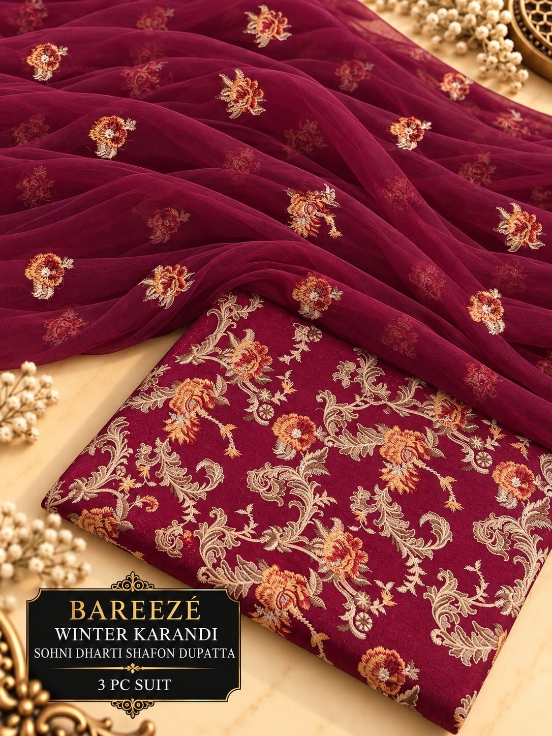 WhatsApp-Image-2026-10-15-at-6.55.06-PM-2.jpeg Bareeze Winter Karandi 3pc With Sonydarti Chiffon Duppata Mk - 254 - Image 1