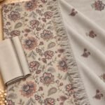 Bareeze Winter Karandi With Pure Pashmina Shawl  Mk - 37