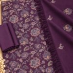 Bareeze Winter Karandi With Pure Pashmina Shawl  Mk - 41
